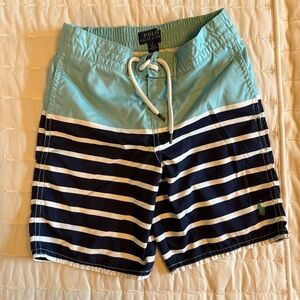 Polo Ralph Lauren Boys Striped Swim Trunks